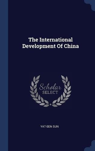 Cover of The International Development Of China