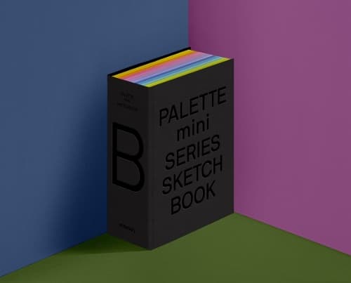 Cover of PALETTE mini Series Sketchbook Black Edition