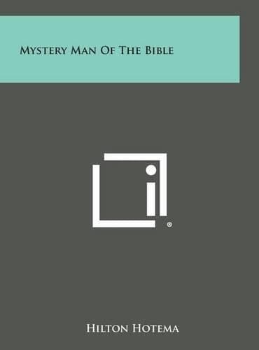 Cover of Mystery Man of the Bible
