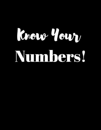 Cover of Know your numbers