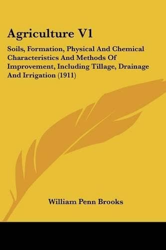Cover of Agriculture V1