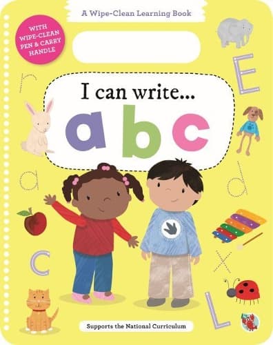 Cover of Wipe Clean Learning I Can Write: abc