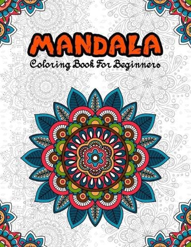 Cover of Mandala Coloring Book For Beginners