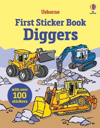 Cover of First Sticker Book Diggers