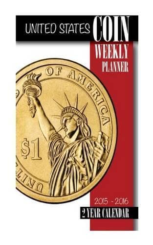 Cover of United States Coin Weekly Planner 2015-2016