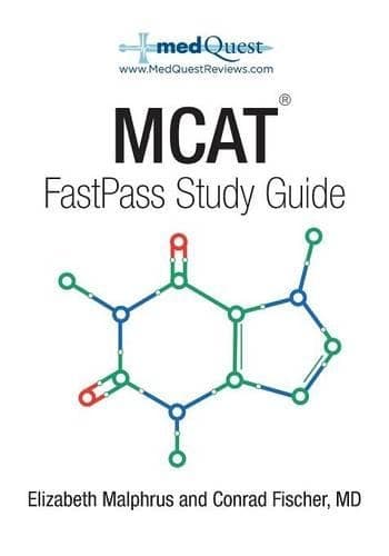 Cover of Medquest MCAT Fastpass Study Guide