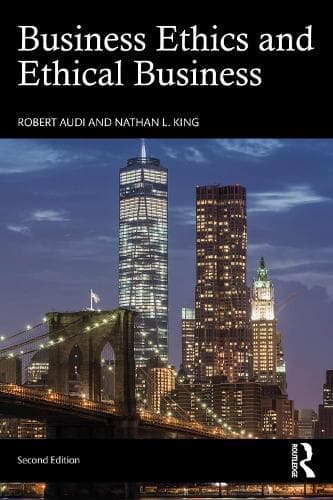 Cover of Business Ethics and Ethical Business