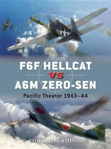 Cover of F6F Hellcat Vs A6m Zero-Sen