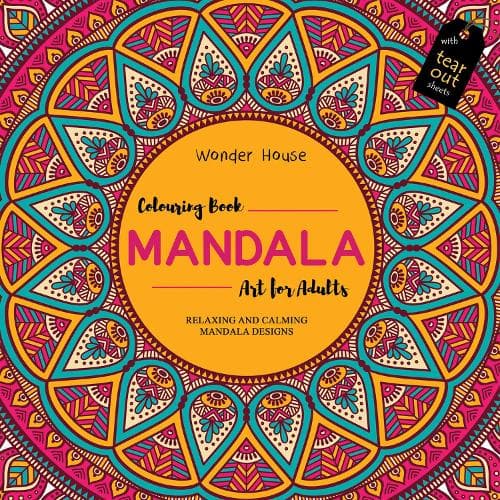 Cover of Mandala Art: Colouring books for Adults with tear out sheets