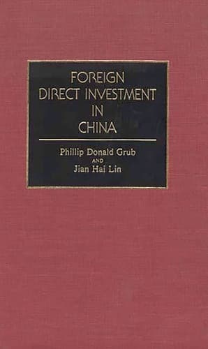 Cover of Foreign Direct Investment in China