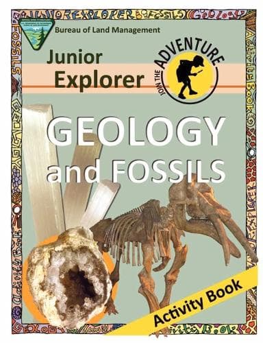 Cover of Junior Explorer Geology and Fossils Activity Book