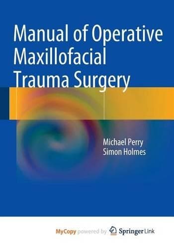 Cover of Manual of Operative Maxillofacial Trauma Surgery