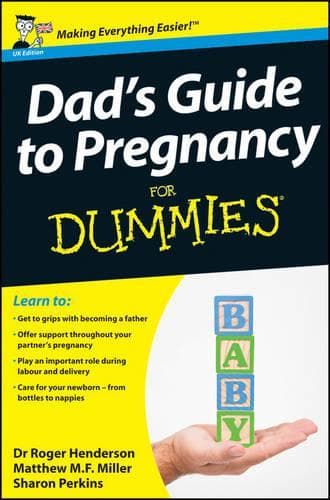 Cover of Dad's Guide to Pregnancy For Dummies, UK Edition