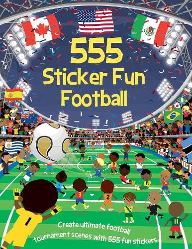 Cover of 555 Sticker Fun Football