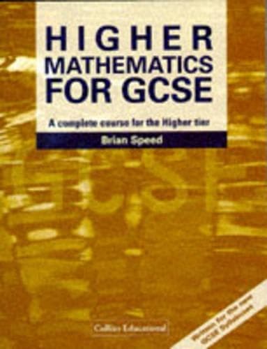 Cover of Higher Mathematics for GCSE