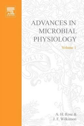Cover of Adv in Microbial Physiology Vol 1 APL