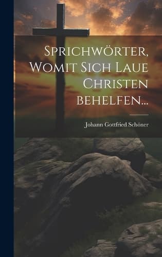 Cover of Sprichwörter, womit sich Laue Christen behelfen...