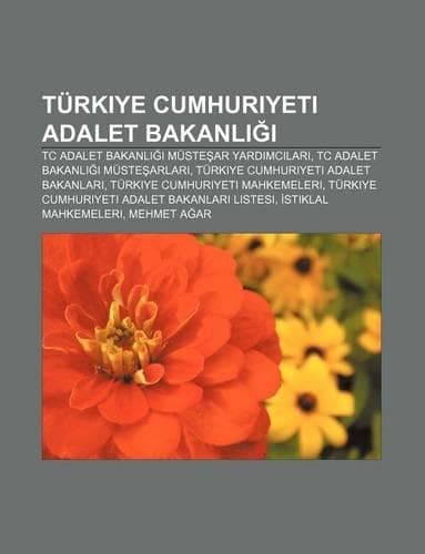 Cover of Turkiye Cumhuriyeti Adalet Bakanl