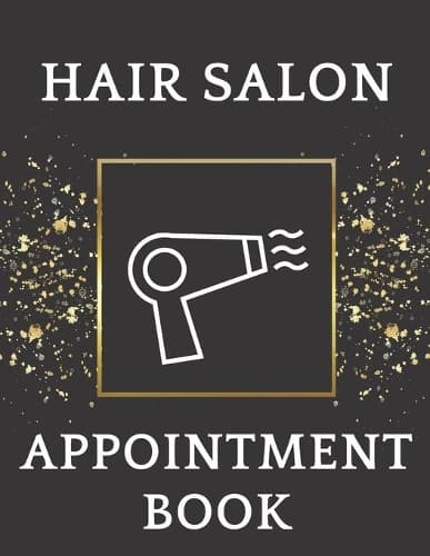 Cover of Hair Salon Appointment Book