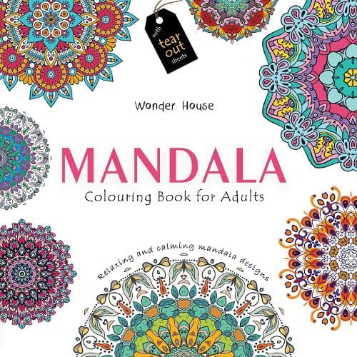 Cover of Mandala: Colouring books for Adults with tear out sheets(Mandala Series)