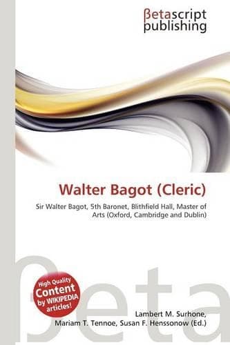 Cover of Walter Bagot (Cleric)