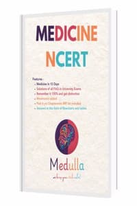 Cover of Medicine NCERT - Concise Notes for MBBS University Exams, Notes for MBBS Exams, NEET PG, NEXT