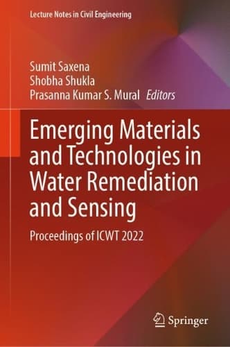 Cover of Emerging Materials and Technologies in Water Remediation and Sensing