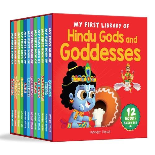 Cover of My first little stories of Gods and goddesses Boxed set of 12 books