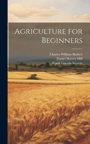Cover of Agriculture for Beginners