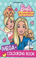 Cover of Barbie Dreamhouse Adventures - Mega Colouring Book