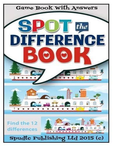 Cover of Spot The Difference Book
