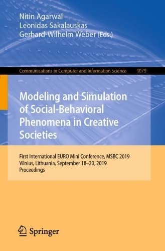 Cover of Modeling and Simulation of Social-Behavioral Phenomena in Creative Societies