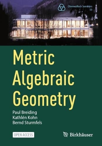 Cover of Metric Algebraic Geometry