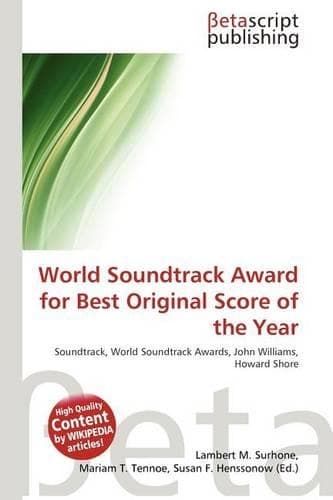 Cover of World Soundtrack Award for Best Original Score of the Year