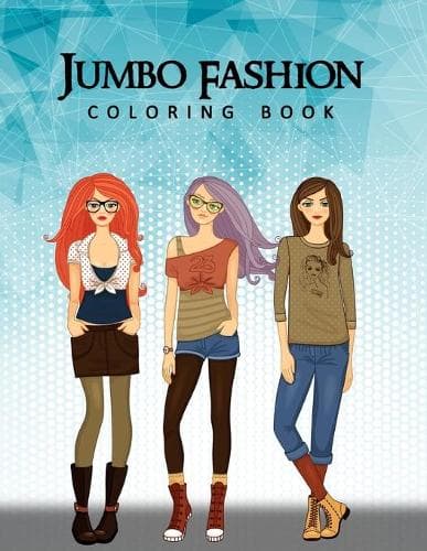 Cover of Jumbo Fashion Coloring Book