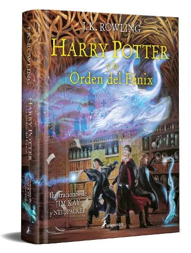 Cover of Harry Potter y la orden del Fénix (Ed. Ilustrada) / Harry Potter and the Order of the Phoenix: The Illustrated Edition