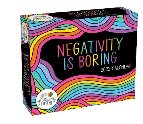 Cover of Positively Present 2022 Day-to-Day Calendar