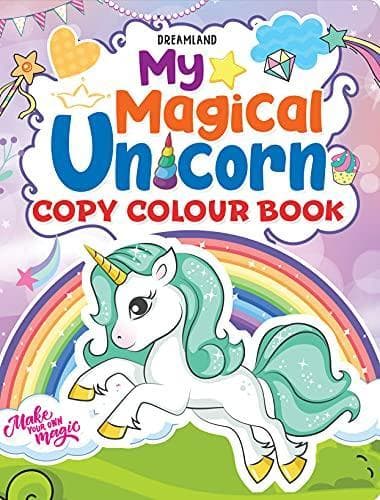 Cover of My Magical Unicorn Copy Colour Book
