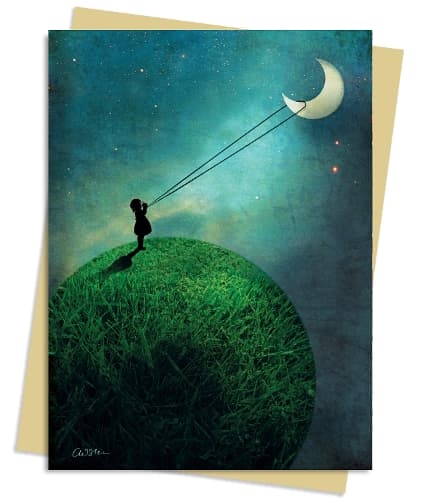 Cover of Catrin Welz-Stein: Chasing the Moon Greeting Card Pack
