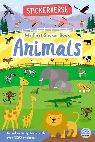 Cover of Stickerverse: My First Sticker Book Animals