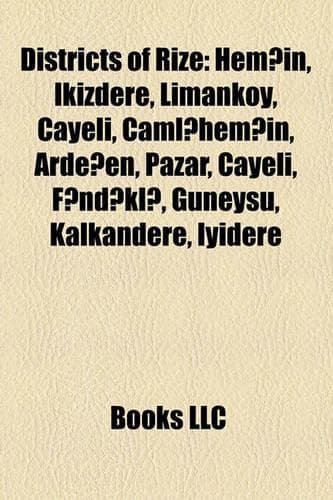 Cover of Districts of Rize