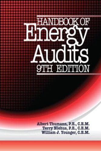 Cover of Handbook of Energy Audits, Ninth Edition