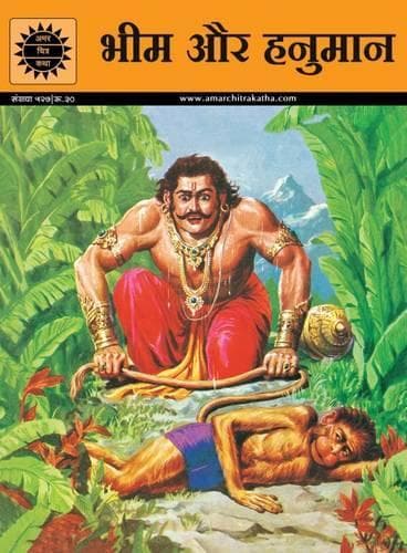Cover of Bheem Aur Hanuman