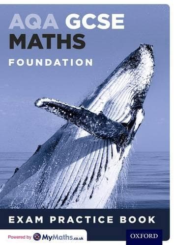 Cover of AQA GCSE Maths Foundation Exam Practice Book (15 Pack)