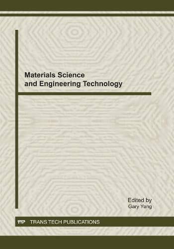 Cover of Materials Science and Engineering Technology (ISMSET)