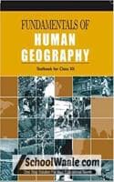Cover of Fundamentals of Human Geography Textbook for Class XII