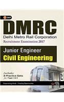 Cover of DMRC Civil Engineering (Junior Engg. Recruitment Exam.) Includes 3 Practice Papers