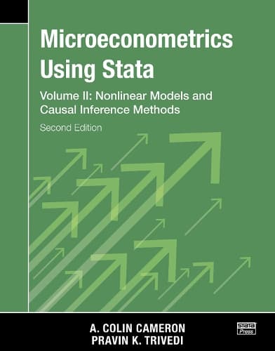 Cover of Microeconometrics Using Stata, Second Edition, Volume II: Nonlinear Models and Casual Inference Methods