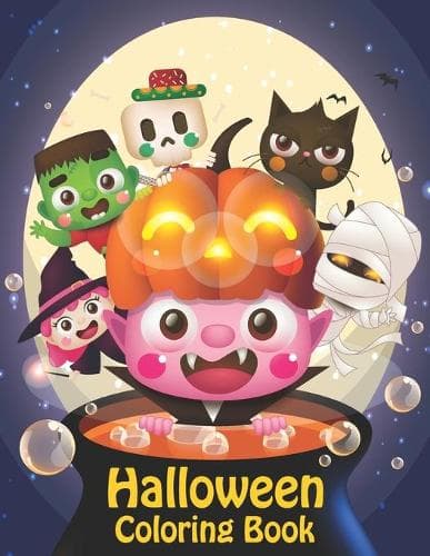 Cover of Halloween Coloring Book