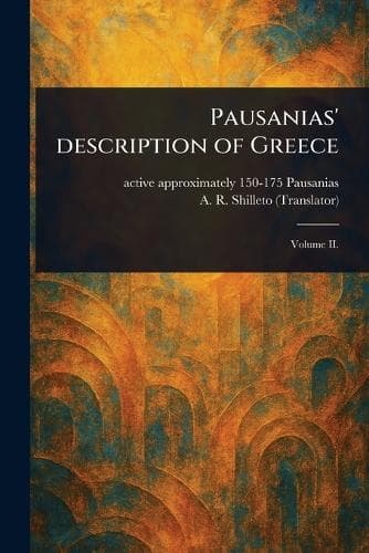 Cover of Pausanias' Description of Greece